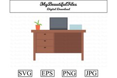 table SVG - Cute furniture SVG, EPS, PNG and JPG Product Image 1