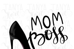 Mom Boss Sublimation Design Product Image 3