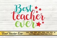 Teacher SVG PNG EPS DXF Files for Cutting and Printing Product Image 2