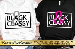 Black Woman SVG PNG EPS DXF Black and Classy SVG AFRO SVG Product Image 2