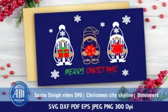 Gnome SVG| Christmas gnomes Cut Files| Merry Christmas SVG Product Image 1
