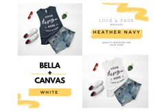 Tank Top Mockup Bundle Bella Canvas 8803 Muscle Top Flat Lay Product Image 3