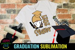 Gnome Senior 2021- Sublimation Graduation Gnome- Graduation Product Image 1