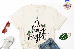 O Holy Night - Christmas SVG EPS DXF PNG Product Image 2