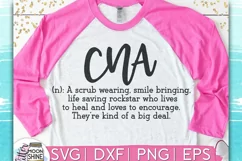 CNA Definition SVG DXF PNG EPS Cutting Files Product Image 1