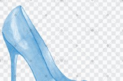 100 Hand Painted Watercolor Shiny High Heels Clip Arts Product Image 6