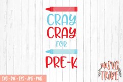 Cray Cray For Pre-K SVG Cut Files SVG DXF PNG EPS JPG Product Image 1