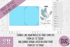 Confirmation insert card | Paper cutting | Cricut Joy card Product Image 3