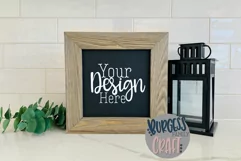 Rustic Chalkboard wood sign Craft mock up |High Res JPEG Product Image 2