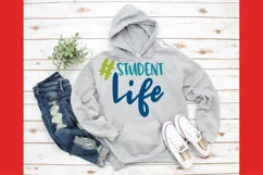 Student Life SVG Cut File - School SVG DXF EPS PNG JPG PDF Product Image 5
