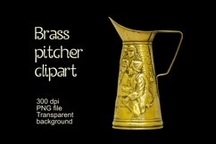 Brass pitcher clipart Product Image 1