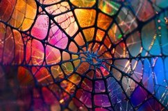 Colorful Net Background Wallpaper Product Image 1
