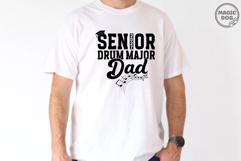 Senior 2027 Drum Major Dad Class of 2027 Marching Band SVG Product Image 4