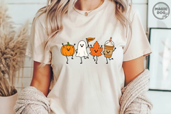 Halloween Fall Doodle Pumpkin Spooky Character Autumn Season Product Image 4