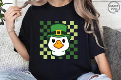 St Patrick’s Day Goose Leprechaun|Lucky Irish Goose SVG Product Image 4