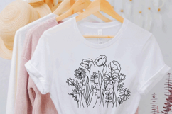 Field Flowers Machine Embroidery Design Product Image 2