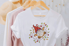 Fall Gnome, Fall Vibes, Machine Embroidery Design Product Image 2