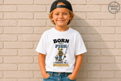 Retro Fishing Boy Back To School|First day of School SVG Product Image 4