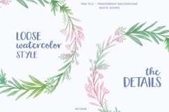 Spring Watercolor Wreaths - Set of 5 Product Image 7