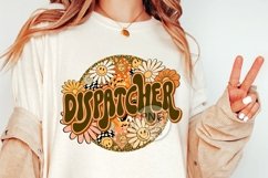 Dispatcher Png Retro Groovy Floral Leopard Sublimation Product Image 4
