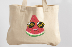 Good Vibes, Watermelon Machine Embroidery Design Product Image 2