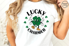 Lucky Charmer St Patrick’s Day |Shamrock Dancing Clover Product Image 4