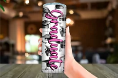 Graduation Sublimation Tumbler Wrap| 20oz Skinny Tumbler Png Product Image 2