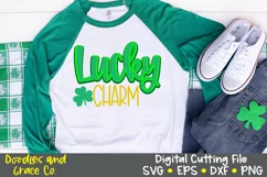 Lucky Charm SVG - St. Patrick's Day SVG - EPS - DXF - PNG Product Image 1