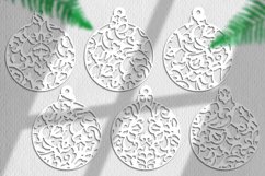 Decorative Christmas toy papercut Product Image 2