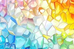 Ethereal Stained Glass Pattern Background Wallpaper Product Image 1