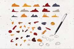 Abstract woman portraits clipart-modern forms Product Image 4