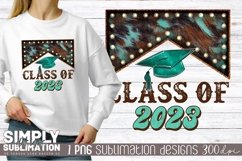 Rustic Class of 2023 | Graduation Sublimation Design | Png Product Image 1