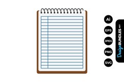 Notebook Clipart Product Image 1
