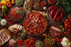Rustic feast, hearty chili and assorted charcuterie Product Image 1