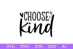 SALE! Choose kind svg, anti bully svg, anti bullying svg Product Image 2