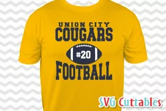 Football SVG | Football Template 003 | Shirt Design Product Image 3