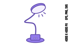 Colored Lamp Icon Product Image 1