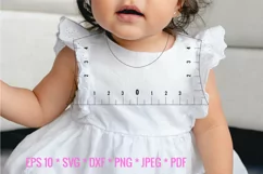 Baby t-shirt ruler. T-Shirt Placement Ruler. T-shirt ruler Product Image 2