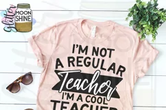 Cool Teacher SVG DXG PNG EPS Cutting Files Product Image 3