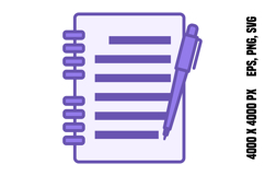 Colored Text Icon Product Image 1