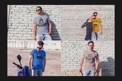 Men&#039;s T-Shirt Mock-Up Set Product Image 6