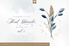 Floral Watercolor Bouquet Vol4 Product Image 1