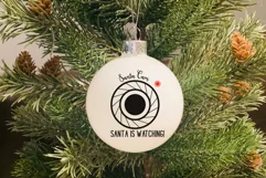 Santa Cam SVG Cut Files. Christmas SVG. Xmas Cut File. Print Product Image 2
