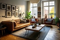 Interior of Italian Living Room 497 Product Image 2