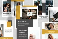 Fashion Street wear Instagram Social Media Template Product Image 2