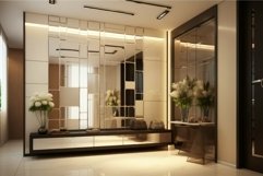 Modern living room interior with elegant decor Product Image 1