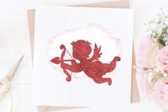 Valentines Cupid in the Clouds Design for Sublimation Product Image 5