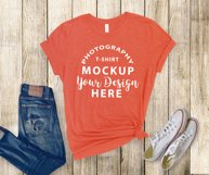 Bella Canvas 3001 mock-up bundle 40 colors Product Image 14