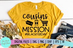 Black Friday SVG, Cousin Crew Svg, Black Friday Crew SVG Product Image 1