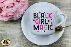 Black Girl Magic SVG Black Woman SVG Melanin Queen SVG Product Image 3